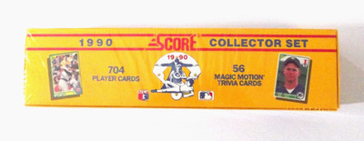 1990 Score Baseball Complete Factory Sealed Collector Set Of 704 Cards Thomas RC