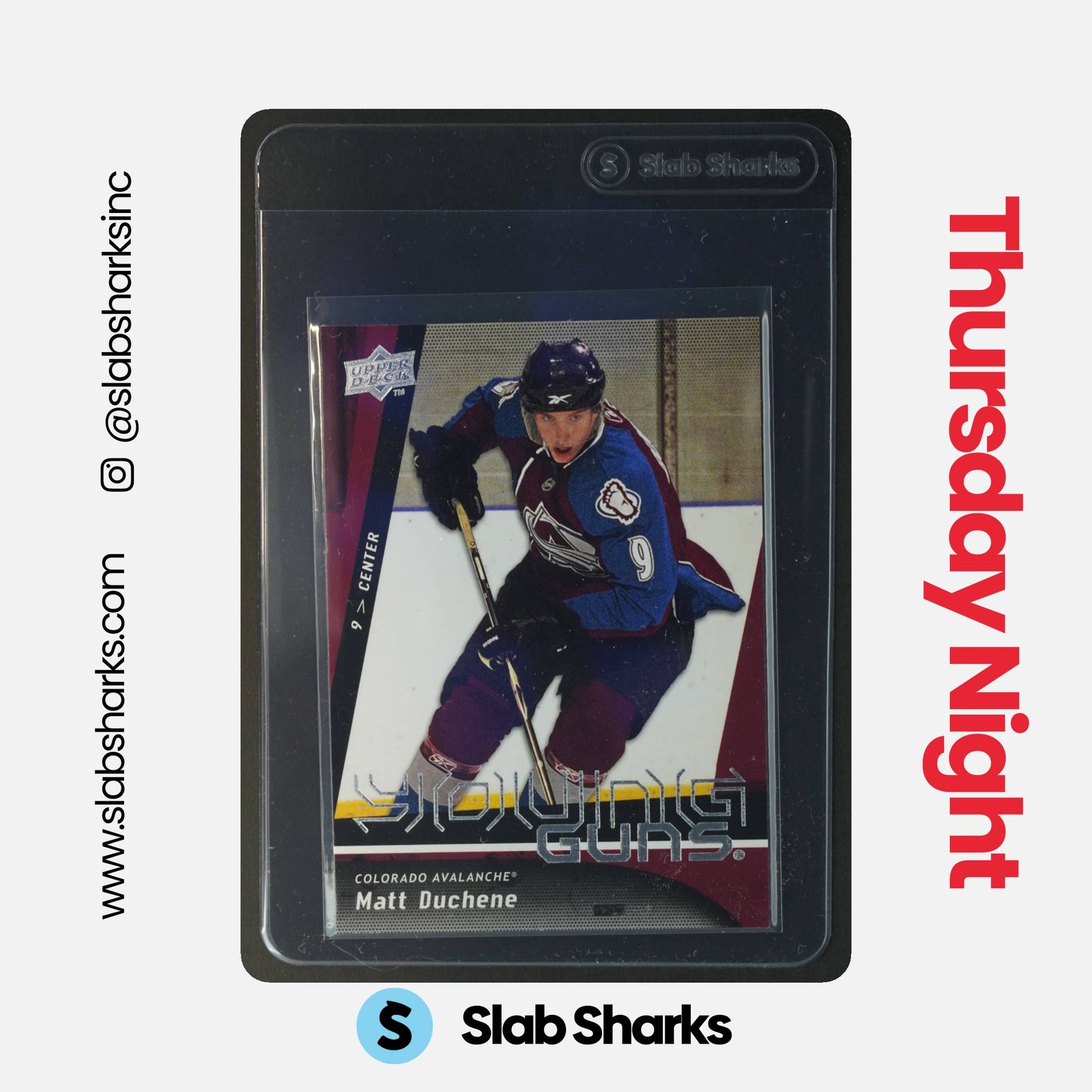 2009 Upper Deck - Young Guns Matt Duchene #203 - Colorado Avalanche