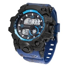 Activa Endurance X Invicta Watch ACW-435-003 Multiple Color Light. Camo Band Blu