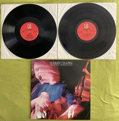 Harry Chapin - Greatest Stories Live 2x Lp 8E6003 Vinyl 1978 US Elektra Rec EX
