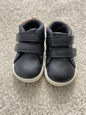 Carters Baby Boots for Boy Size 4C Leather Navy Blue