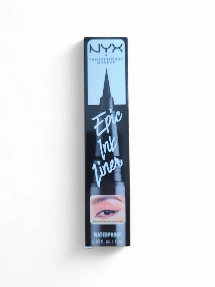 NYX Epic Ink Eye Liner Filzstift Wasserfest Vegane Formel Shade 01 800897085605 - Bild 1 von 1