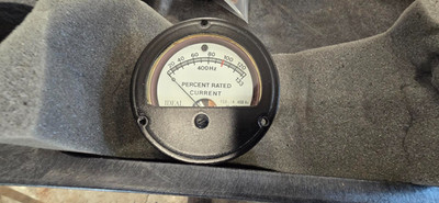 IDEAL PRECISION METER AMMETER 35.7004 6625-00-081-5840