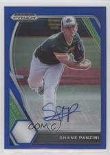 2021 Panini Prizm Draft Picks Blue 1/99 Shane Panzini #PDP108 Auto 11ur