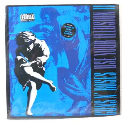 GUNS N' ROSES  Use Your Illusion II  1991 1st US issue 2xLP NM  Axel Rose, Slash