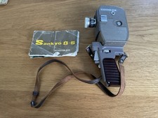 Vintage Sankyo 8-S Film Movie Camera - Body Working Trigger Handle Not Working