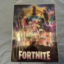 3D Holographic Lenticular Poster ~ 12" x 16" Unframed FORTNITE