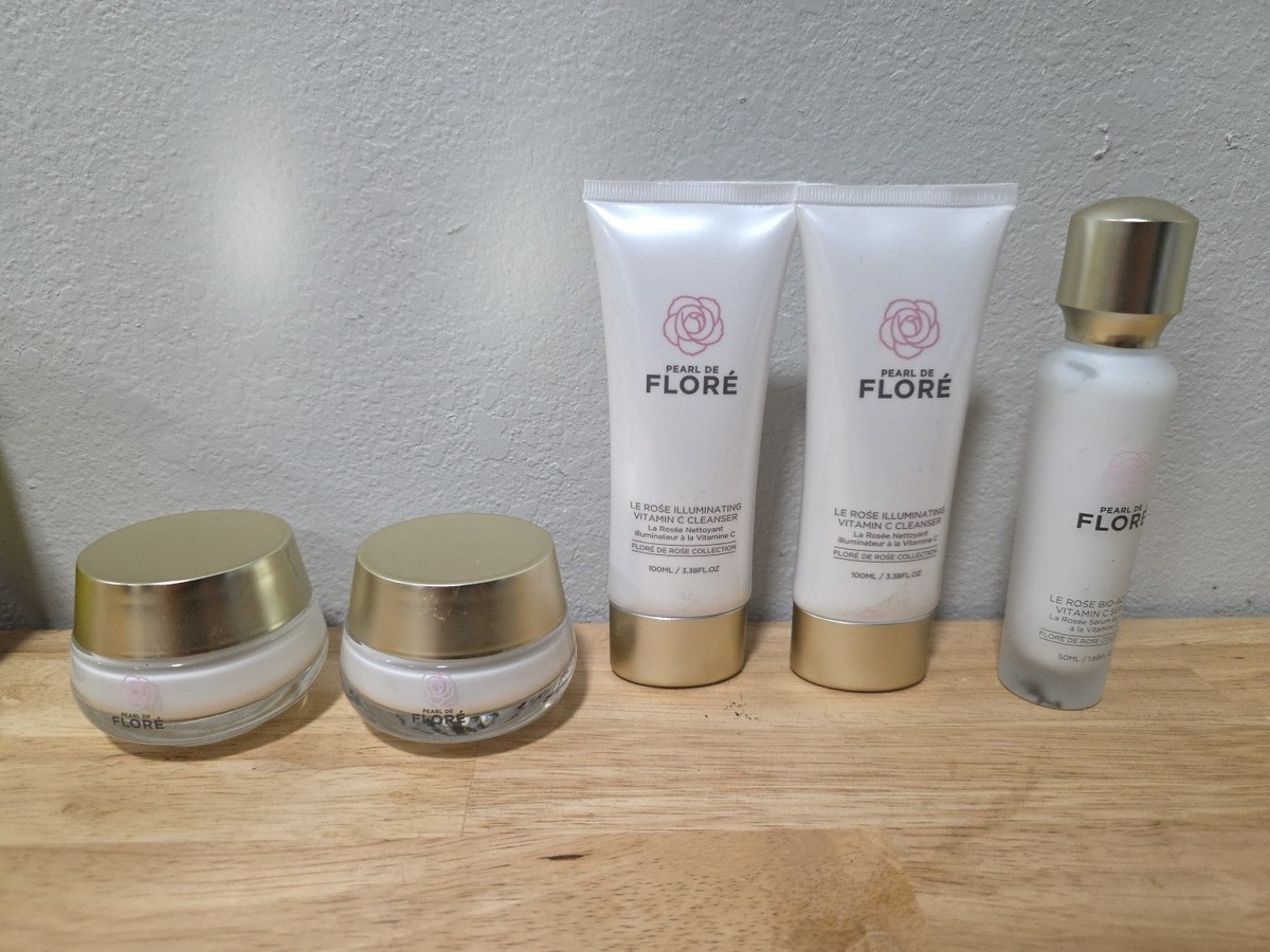 Pearl de Flore Le Rose Daily Defense Cream, New- 1.76oz/50g