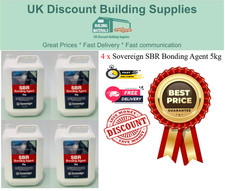 4 x Sovereign SBR Bonding Agent 5kg