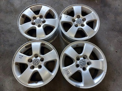4x Alufelge 15 Zoll 6.5'' 5x100 40ET KBA44665 Audi I Rim Wheel
