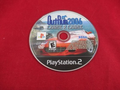 OutRun 2006: Coast 2 Coast (Sony PlayStation 2, 2006) *Disc Only - Tested*