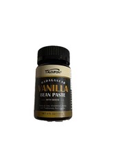 Talcufon Madagascar Vanilla Bean Paste w/seeds for cooking (4 oz) Rich Vanilla