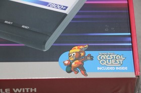 Atari 7800+ Console New Sealed CX78+ Wireless Controller Crystal Quest Game