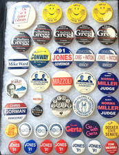 VTG KY Political Campaign Buttons Lot 29 Louisville Jefferson Co Teamsters Rare