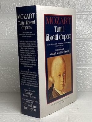 MOZART Alle Opernhefte in 3 Bänden mit Newton Box
