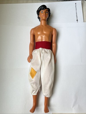 Vtg 1992 Aladdin Barbie Prince Abu Boy Doll Fits Kens Clothes