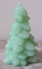 Small  Christmas Tree - Jadeite - Mosser Glass, USA