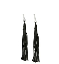 Lowrider Bicycle Faux Leather Streamers Grips Black Chopper Beach Cruiser Bike.