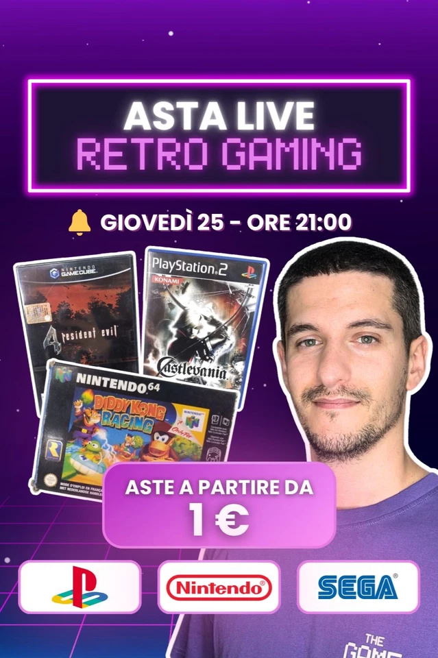 🕹️ Videogiochi RETRO per Tutte le Console a Partire da 1€🔥
