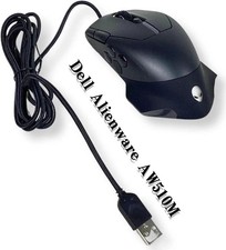 Dell Alienware AW510M Gaming Mouse - 96 New 16000 DPI Wired High-Performance