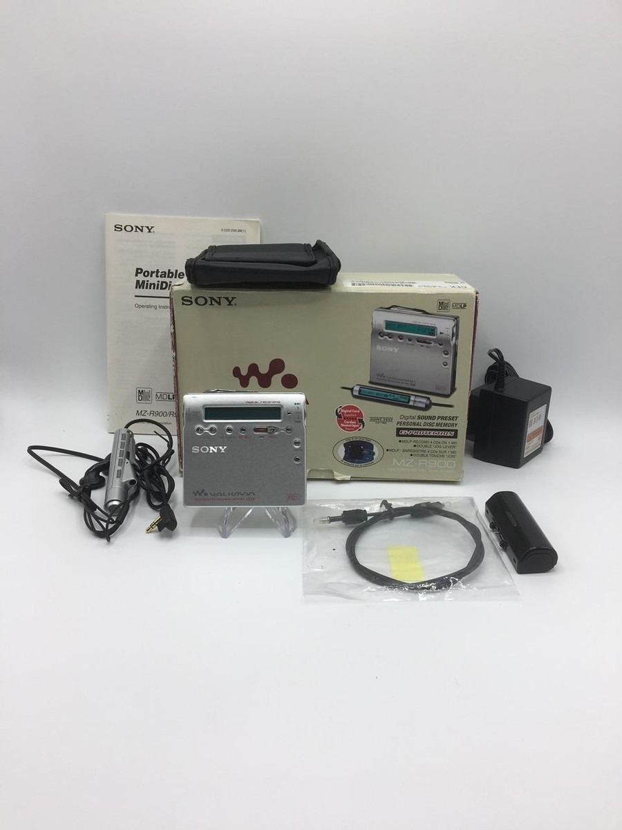 Sony Walkman Mz-r900 Minidisk Recorder 1115 for sale online | eBay