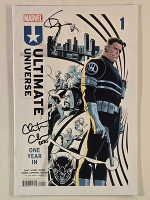 Ultimate Universe One Year In #1 signed by Chris Condon Deniz Camp Cover A..