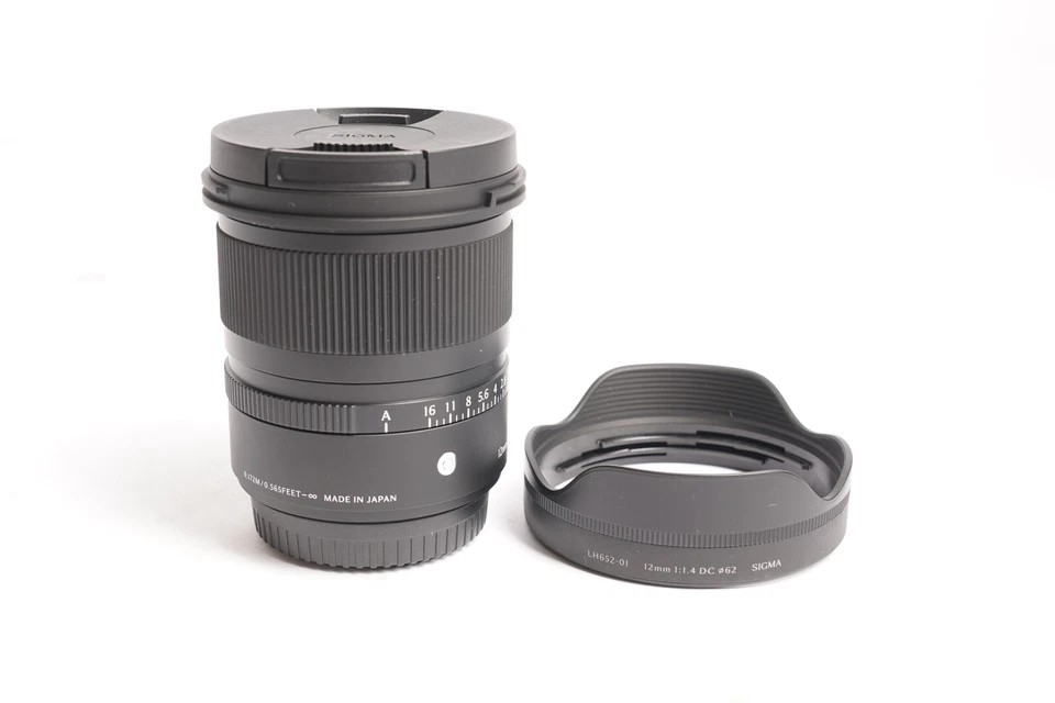 Sigma 12mm F1.4 DC Contemporary Lens with Ultra-Wide Angle (Fuji X Mount) - Image 3 of 4