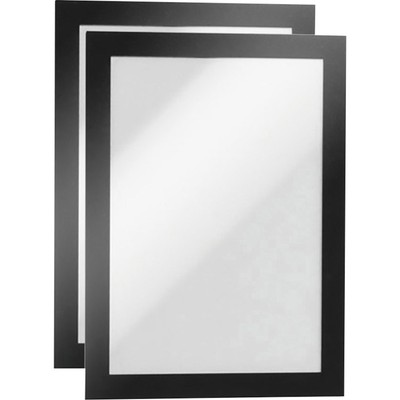 Durable 487101 DURAFRAME A5 - 4871 Info-Rahmen, selbstklebend DIN A5 Schwarz ...