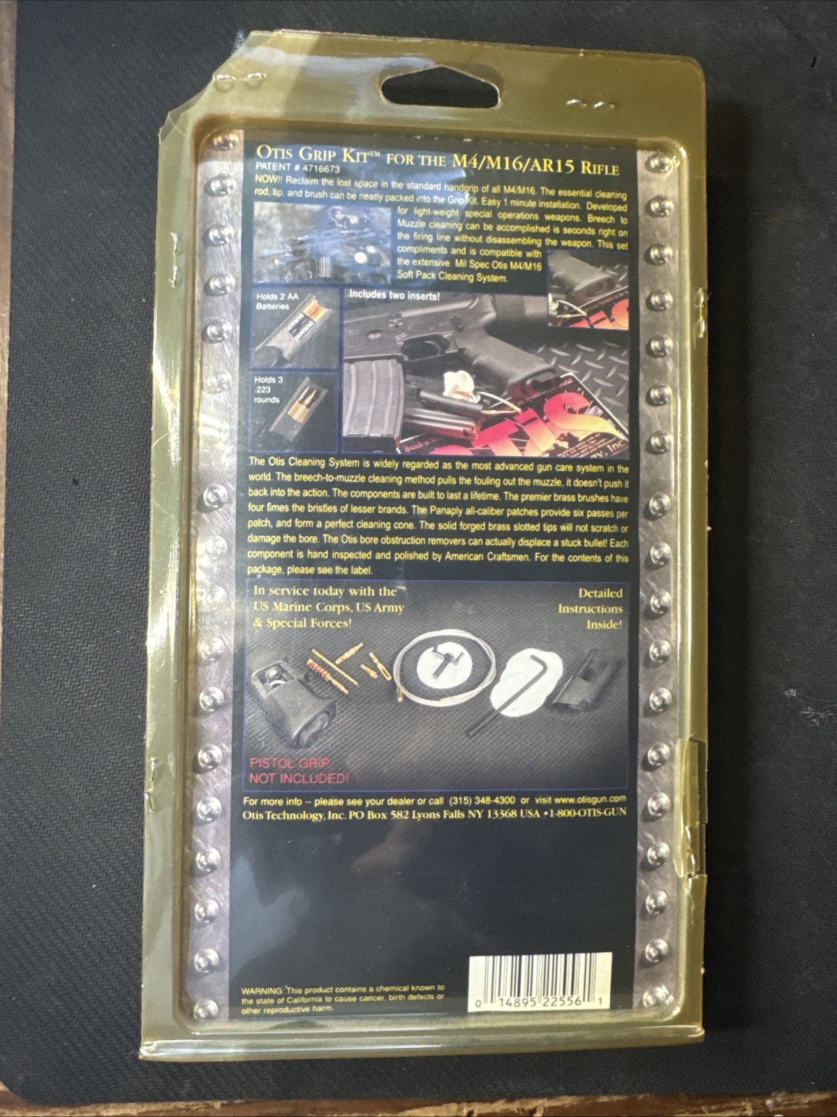 Otis Grip Cleaning Kit 5.56 223 NEW Old Stock