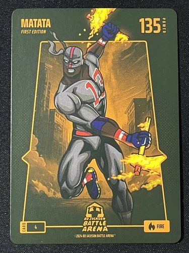 2024 Bo Jackson Battle Arena Ronald Acuna Jr Matata First 1st Edition Fire #4