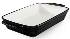 LIFVER Casserole Dish for Oven, 9x13 Ceramic Baking Dish, 115oz Large Lasagna...
