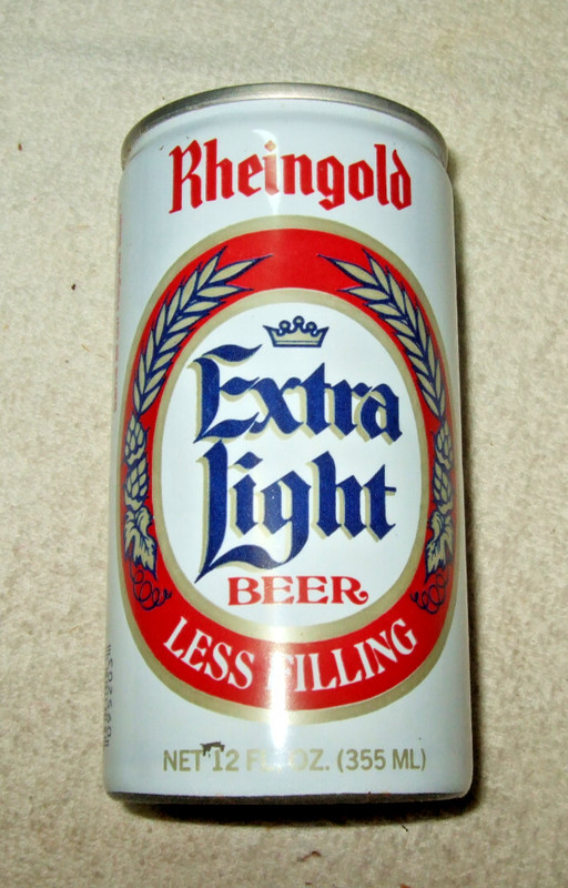 Rheingold Extra Light Beer Can