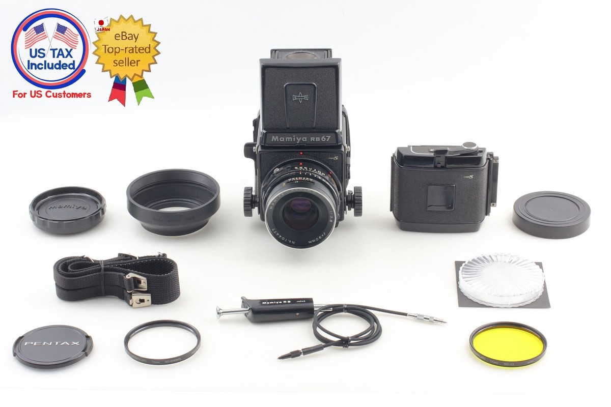 Near MINT] Mamiya RB67 Pro S Camera Sekor C 90mm Lens 120