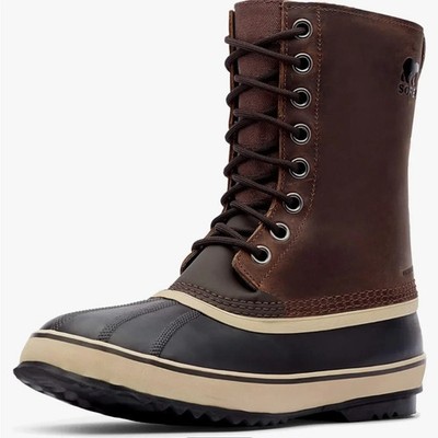 Men s Sorel 1964 Premium T Boot Tobacco/Tabac Waterproof Winter Snow Boots
