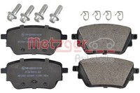 Metzger Bremsbelagsatz, Scheibenbremse 1170957 FüR MERCEDES-BENZ