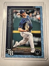 2025 Topps Series 2 Mason Montgomery Rookie Team Logo Border Variation #369 Rays