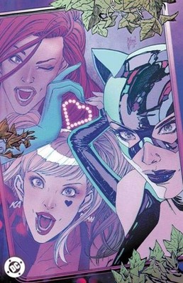 Gotham City Sirens Unfit For Orbit #5 (Of 5) Cover D Guillem March Connecting Ka