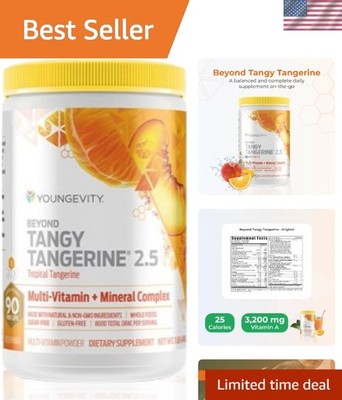 Beyond Tangy Tangerine 2.5 Tropical Tangerine Multi-Vitamin & Mineral Complex...
