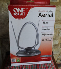 Image of ONE FOR ALL INDOOR TV AERIAL UHF UNAMPLIFIED FREEWVIEW SV9141