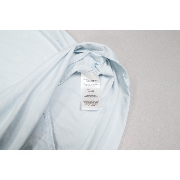 TravisMathew Mens XL Light Blue Performance Button Up Golf Shirt Stretch image 4