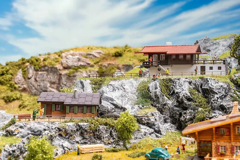 FALLER Maison montagne N 1/160 bâtiment miniature train 232131 chalet