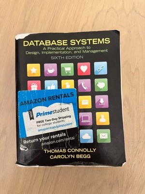 Database Systems: A Practical Approach to Design, Implementation, and Management