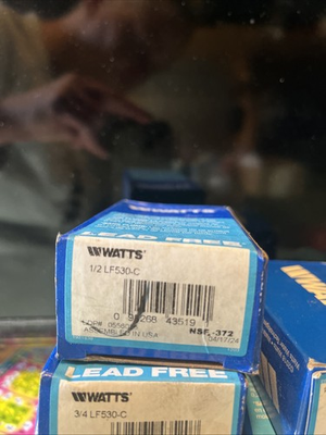 #ad Watts 1 2quot; Lead Free Calibrated Adjustable Pressure Relief Valve 0556035 $75.00