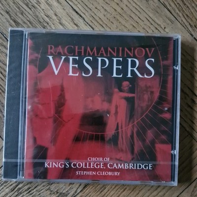 Rachmaninoff's Vespers - Choir of King's College, Cambridge CD Brand New Sealed 