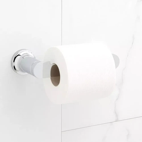 Signature Hardware Berwyn Toilet Paper Holder Chrome Finish - Picture 1 of 5