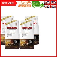 Buy  Extra Cream Espresso Coffee Beans 4x1kg - Fresh Arabica Robusta Blend fo...