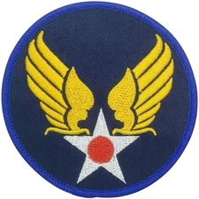 NEW WWII Hap Arnold Wings Iron-On Patch by Aeroplane Apparel Co.