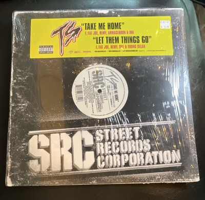 Terror Squad Take Me Home / Let Them Things Go 12'' Vinyl Single SRC Rap