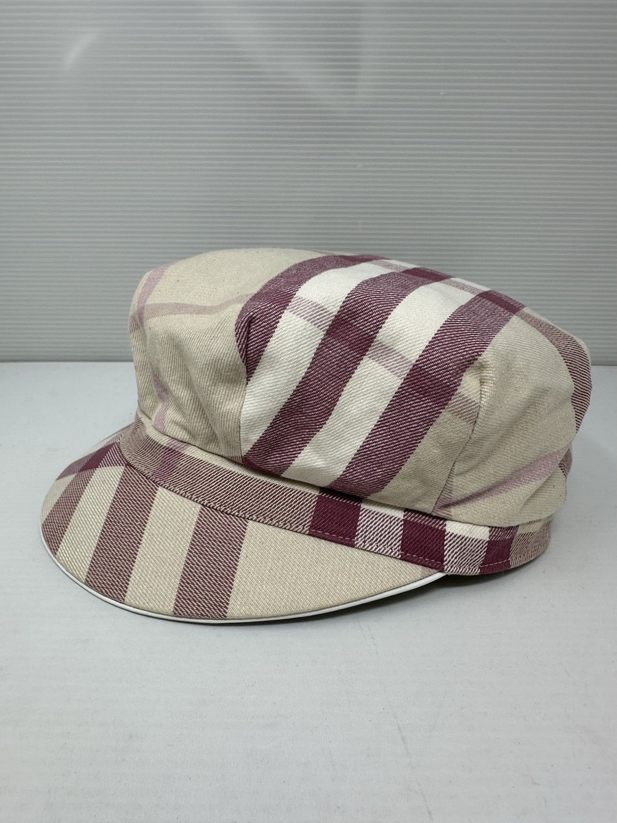 100% authentic Burberry newsboy cap Authentic Burberry Newsboy Cap Nova Check Designer Hat Adult  main image 4