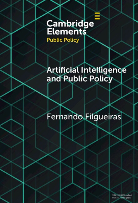 Artificial Intelligence and Public Policy Filgueiras Hardback 9781009572231